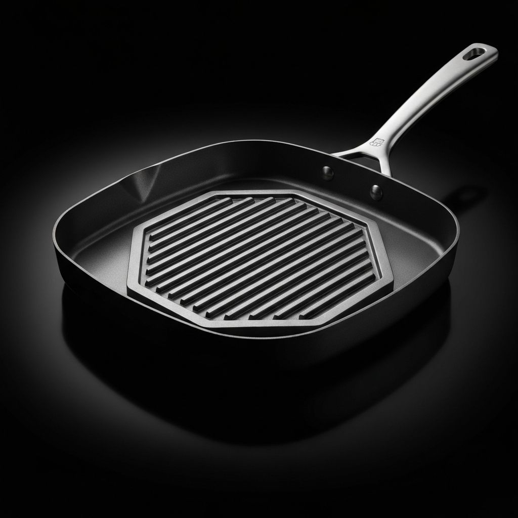 Square Hybrid Griddle